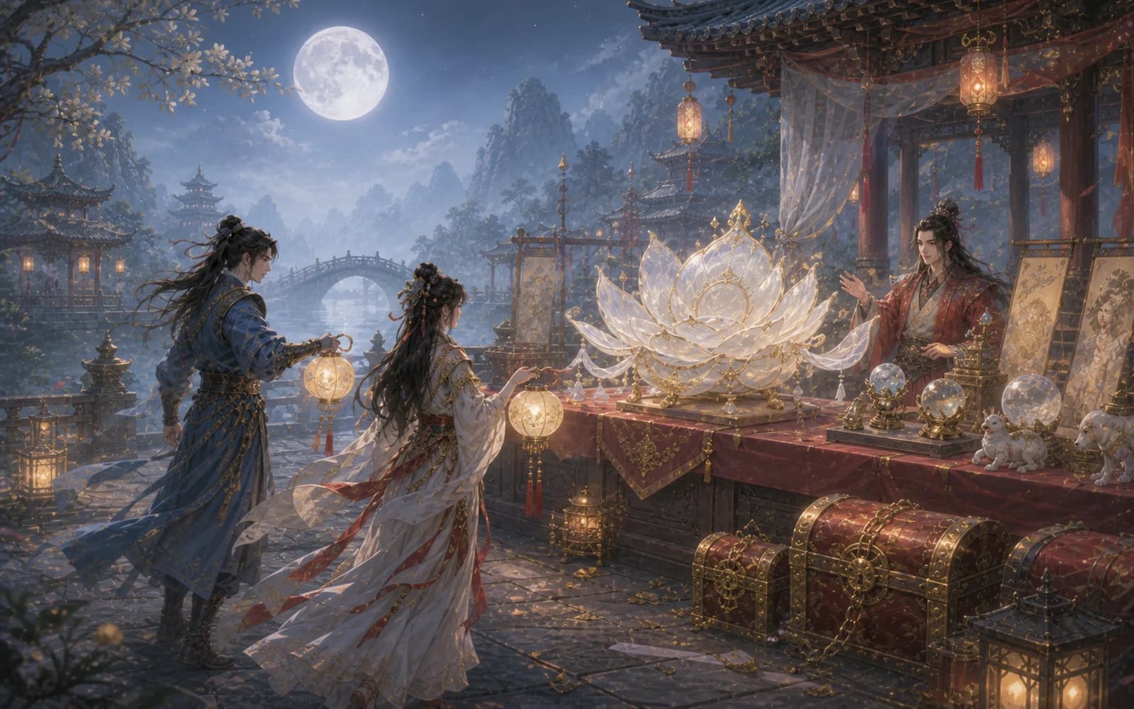 Moon Festival Exchange reward shop artwork