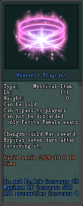 Heavenly Fragrant