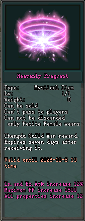 Heavenly Fragrant