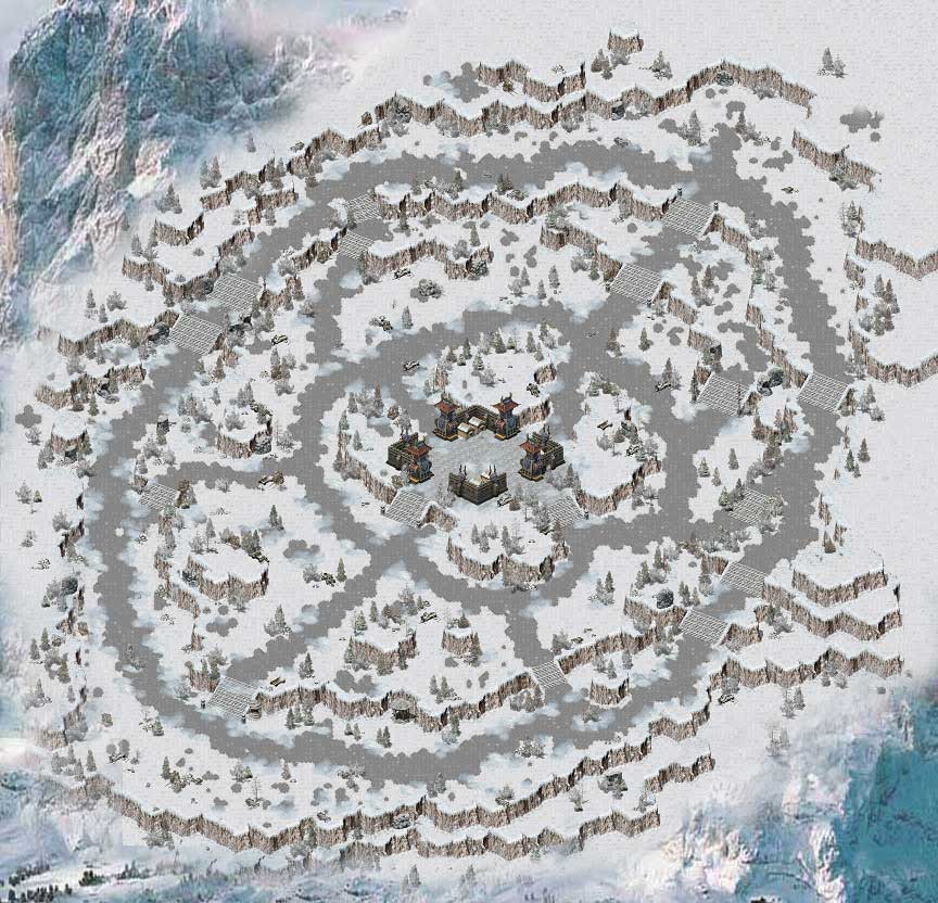 Qualification battlefield map