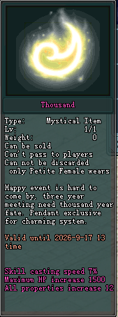 Full in-game tooltip for Thousand (Pink)